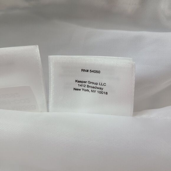 KASPER Tweed Long Sleeve Fringe Flap Pockets Cardigan - Picture 9 of 12